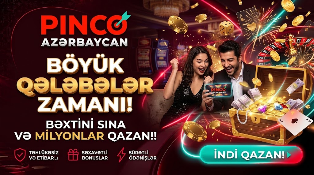 Pinco casino slotları və veycer tələbi